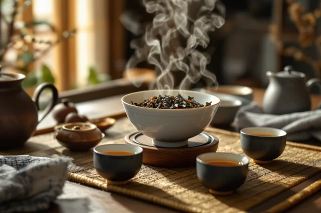 Preparare il tè Pu Erh: metodo gongfu, dosaggio, temperatura