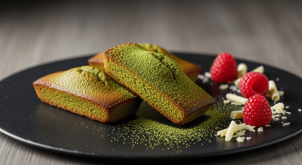 Financiers au matcha : petits gâteaux raffinés au thé vert