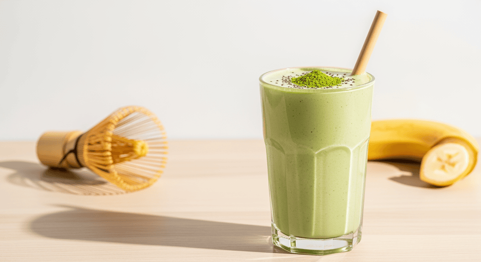 Smoothie au matcha : la recette qui va vous faire craquer pour cette poudre verte