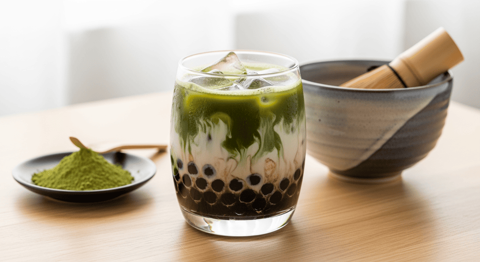 Bubble tea met matcha: het authentieke recept dat je theepauze revolutioneert