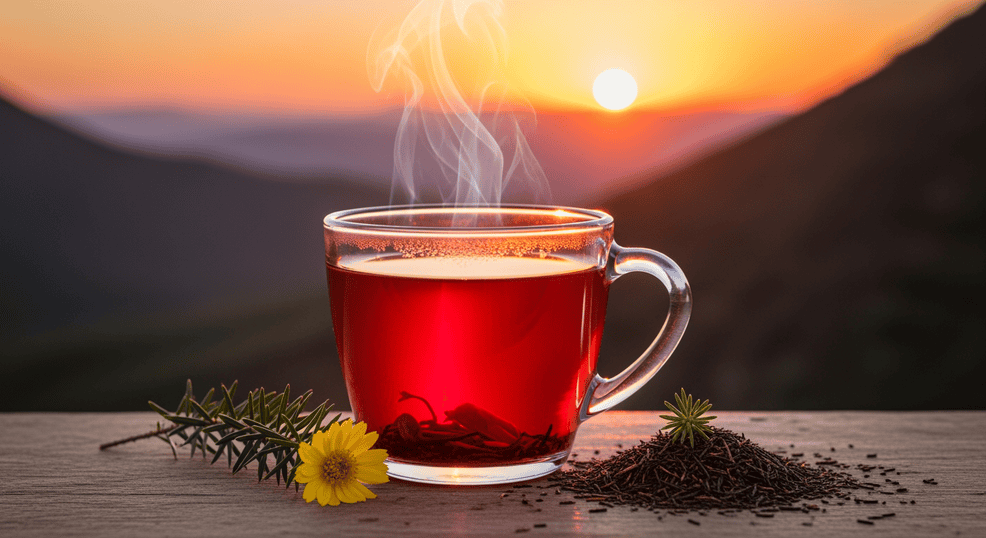 Rooibos : thé ou tisane ? La vérité sur cette boisson rouge d'Afrique