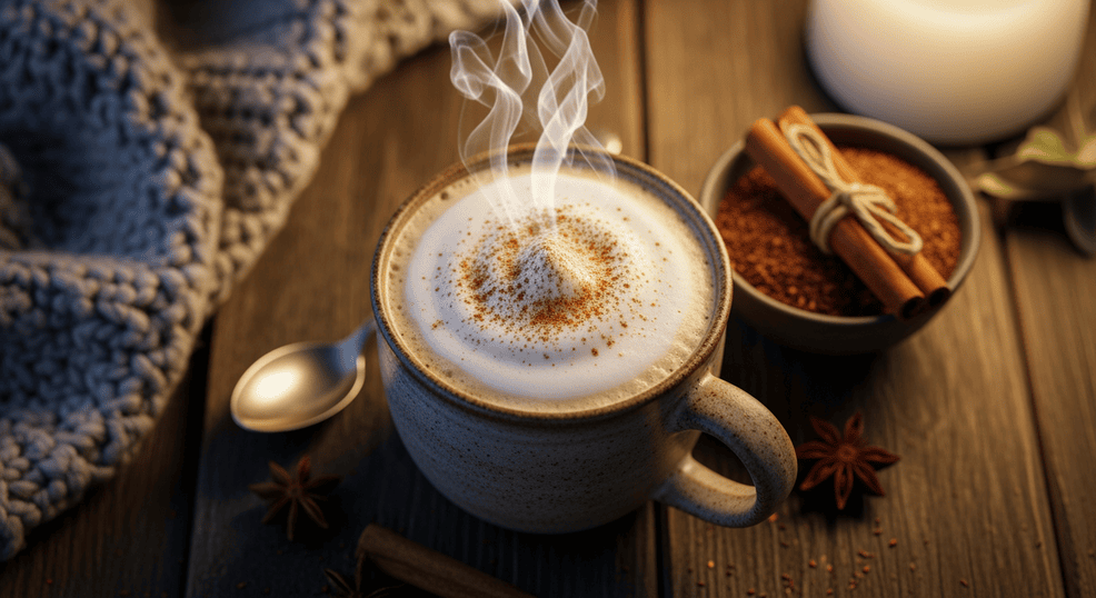 Rooibos latte : une boisson crémeuse et réconfortante