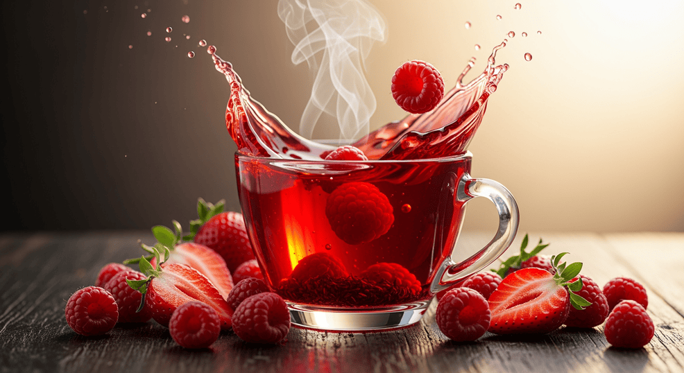 Rooibos ai frutti rossi: esplosione di sapori