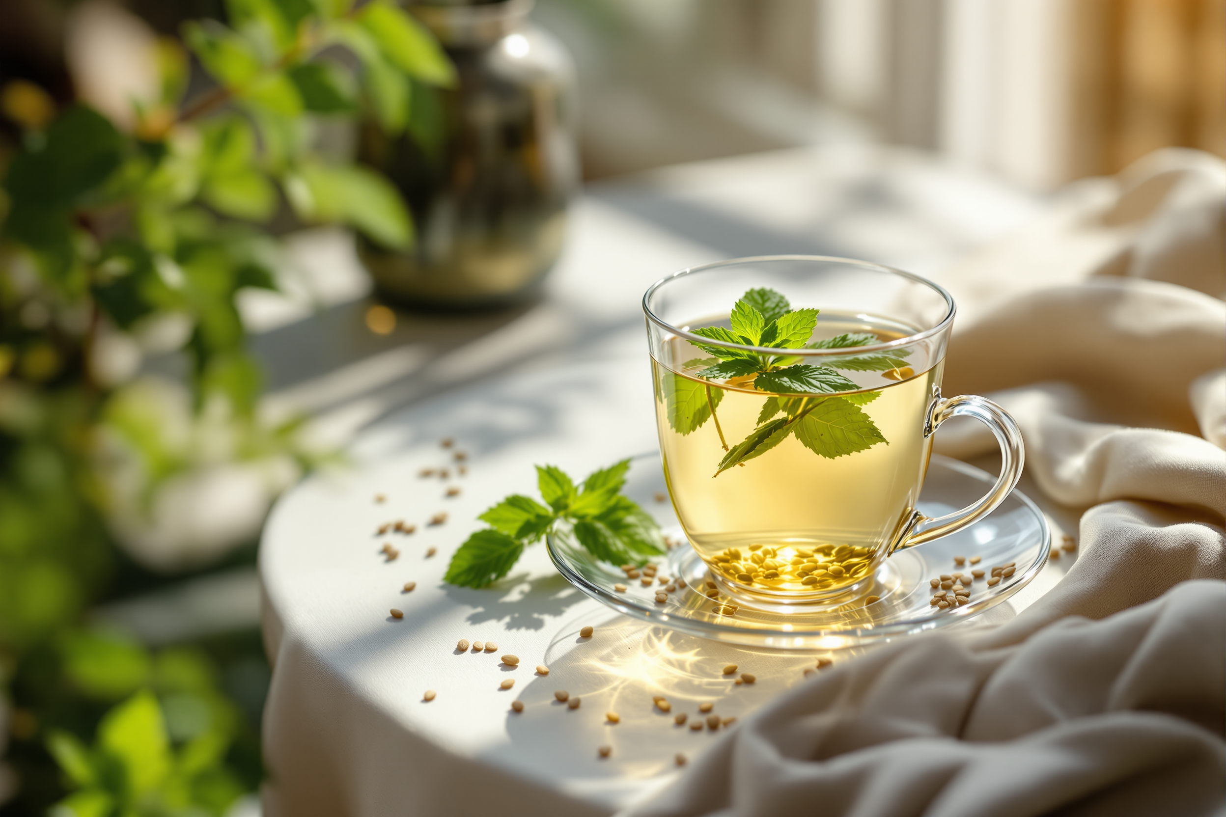Platte Buik Kruidenthee: 5 Planten voor Verteringscomfort