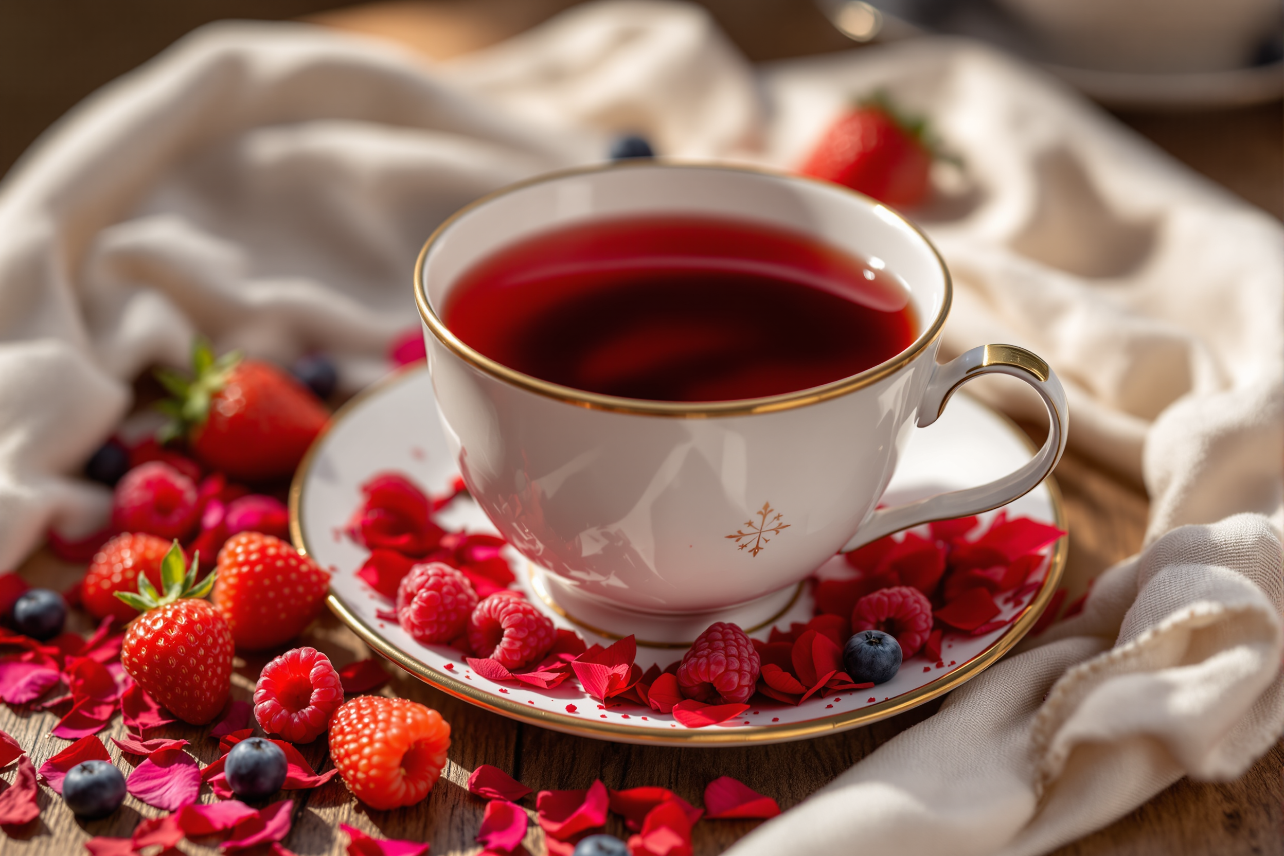 Goede redenen om roodfruittisane te drinken