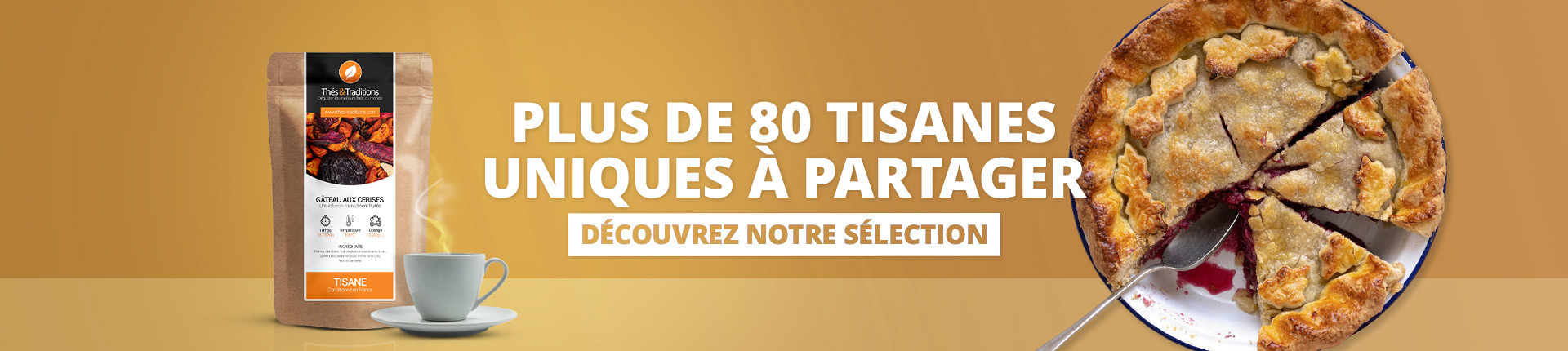 plus de 80 tisanes à partager